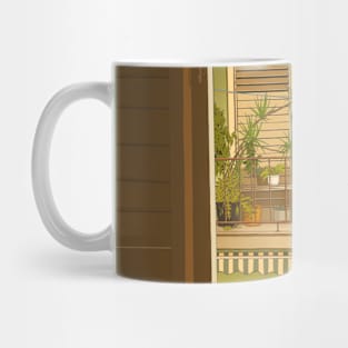 Balcony View in Cuba Mug